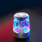 Portable Speaker Bluetooth Column Wireless Bluetooth Speaker Powerful Bass Radio with Variable Color LED Light