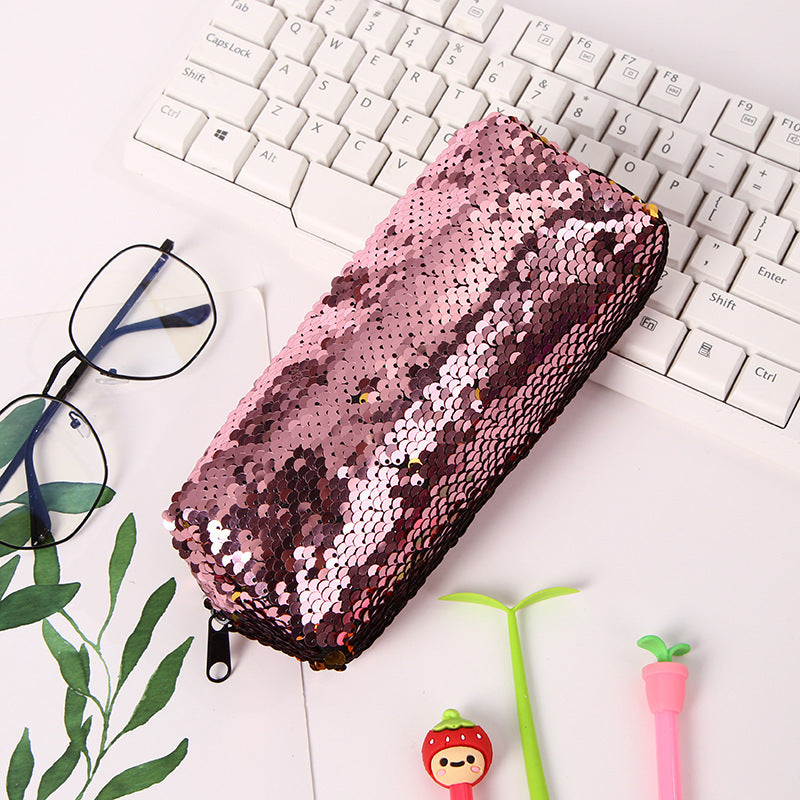 Sequin Creative Student Stationery Bag Pencil Bag