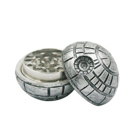 Star Wars Deathstar Cigarette Mill Three-layer Zinc Alloy 55mm Weedgrinder