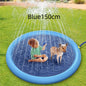 Pool Summer Outdoor Water Toys Fun Backyard Fountain Play Mat Non-Slip Splash Pad For Kids And Pet Dog