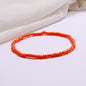 All-match Color Rice Bead Anklet Beach Style Jewelry