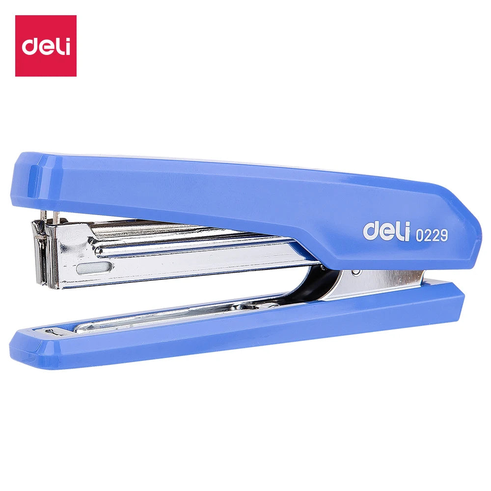 DELI Stapler 10 # Durable Stapling Machine Metal Structure Paper Binding Tools Office Supplies