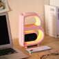 2024 New B-Shaped Bluetooth Speaker Multifunctional Smart Music Rhythm Lighting Phone Wireless Charger