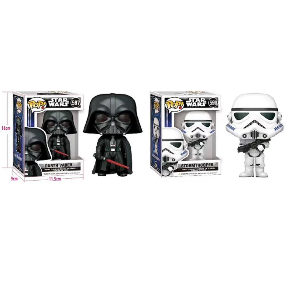 Pop Star Wars Star Wars New Classic Darth Vader Stormtrooper Toy Collection