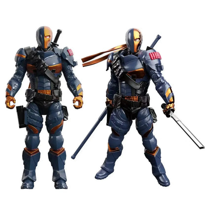 DC Original Justice League Figure Batman: Arkham Knight Action Figure Deathstroke Red Hood Model Collection