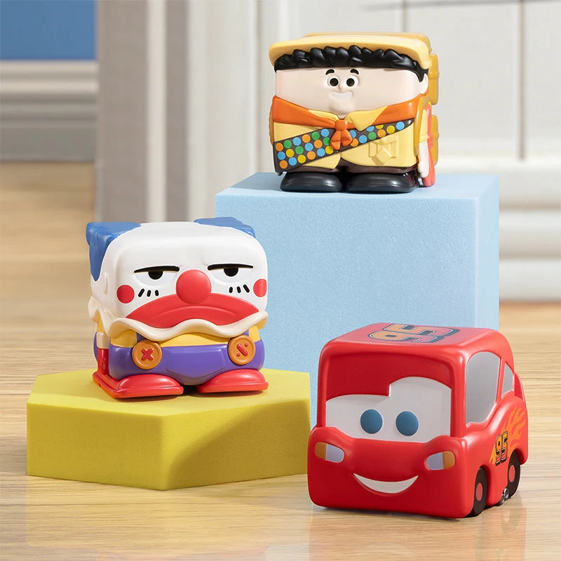 POP MART Disney/Pixar POP CUBE - 1 Series Figures Mystery Box 1PC/9PCS POPMART Blind Box Cute Figurine Toy