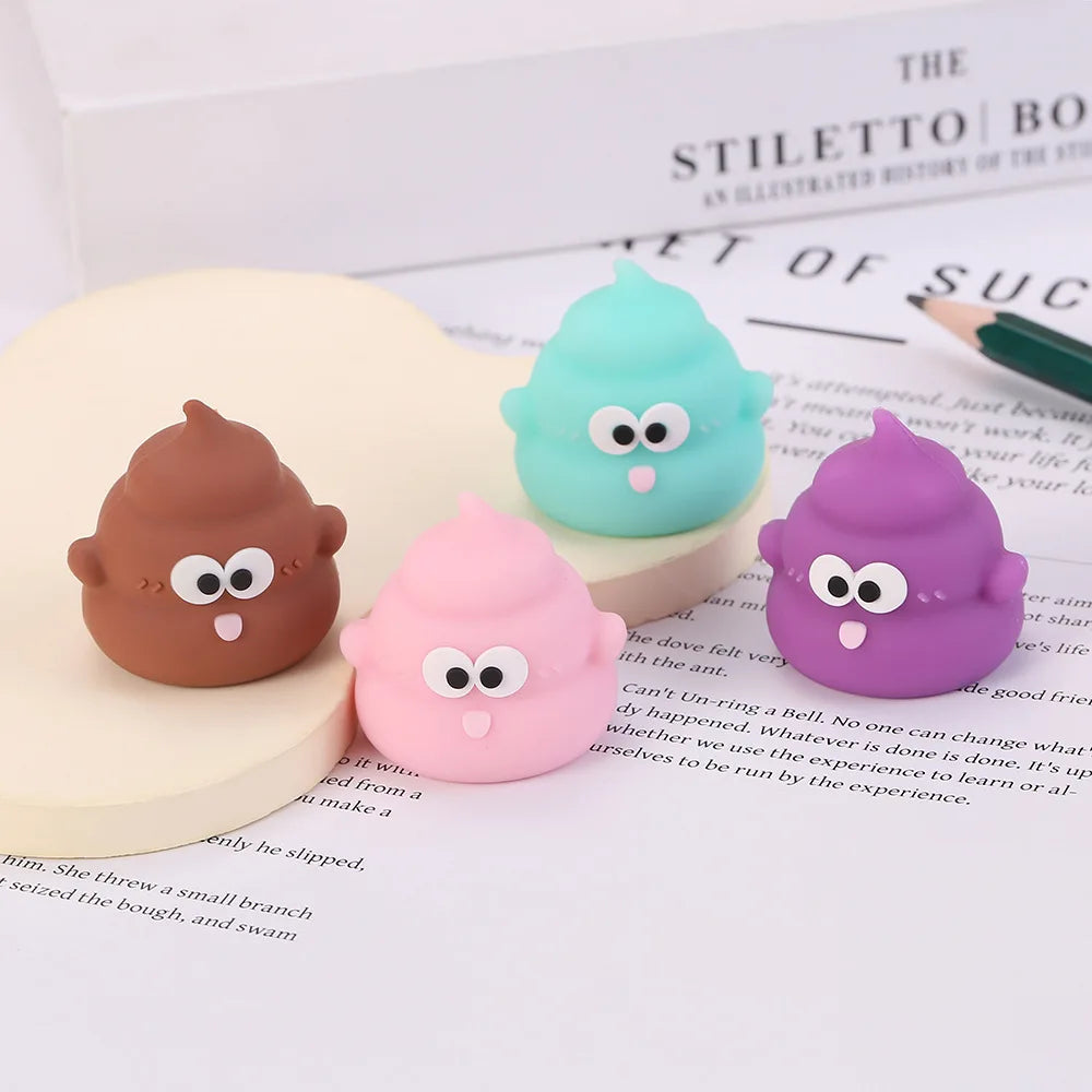 Creative Mini Cute Poop Pencil Sharpener for Elementary School Students Convenient Pencil Sharpener Children's Reward Gift