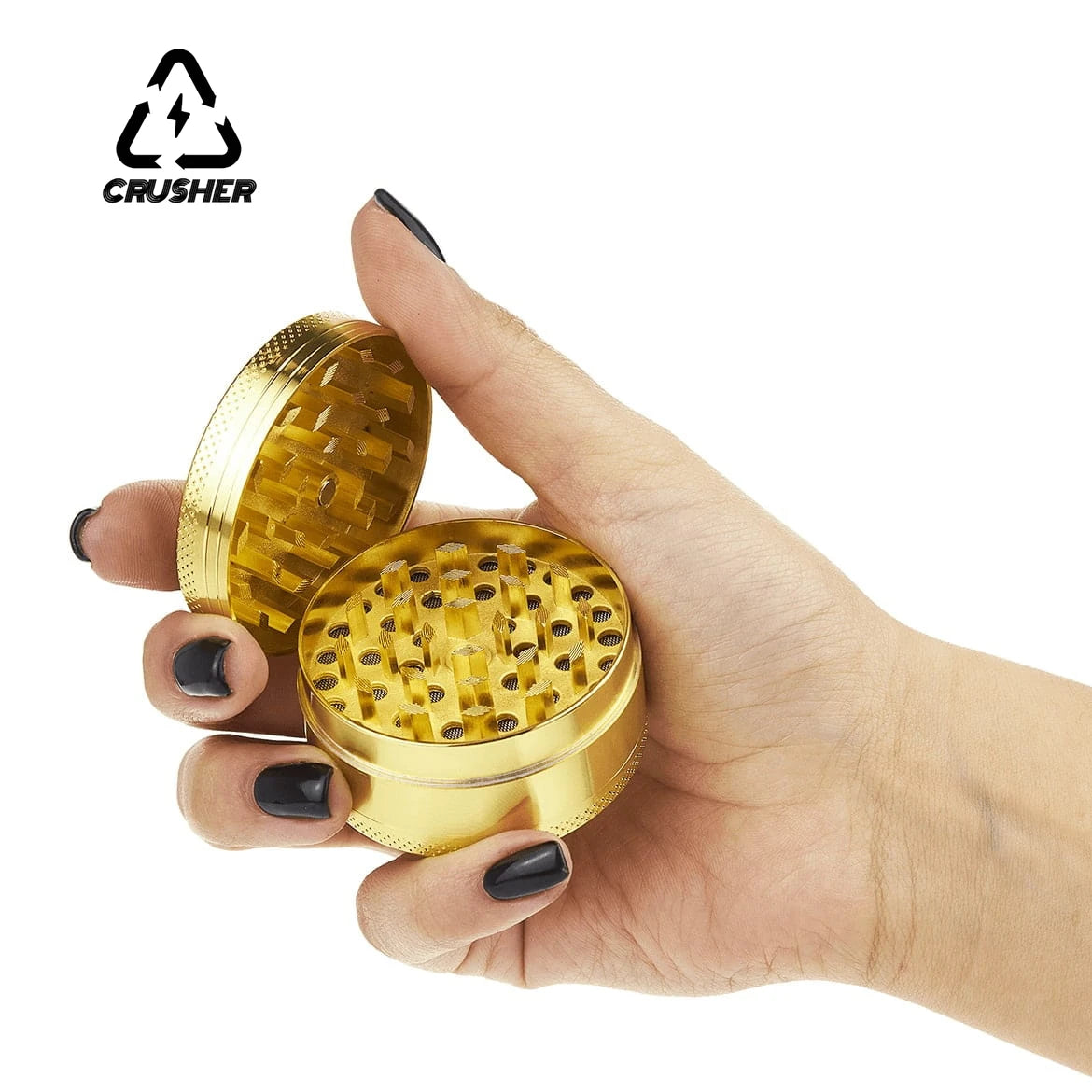 40mm 4-Layer Zinc Alloy Herbal Herb Tobacco Grinders for Smoking ,Metal Tobacco Cutting Pipe Accessories Tobacco Pipes Herb Mills