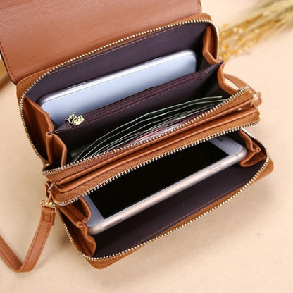 Women's Wallet Purse Korean Handbag Multi Card Large Capacity Casual Shoulder Bag Mobile Phone Packet Fashion New Style