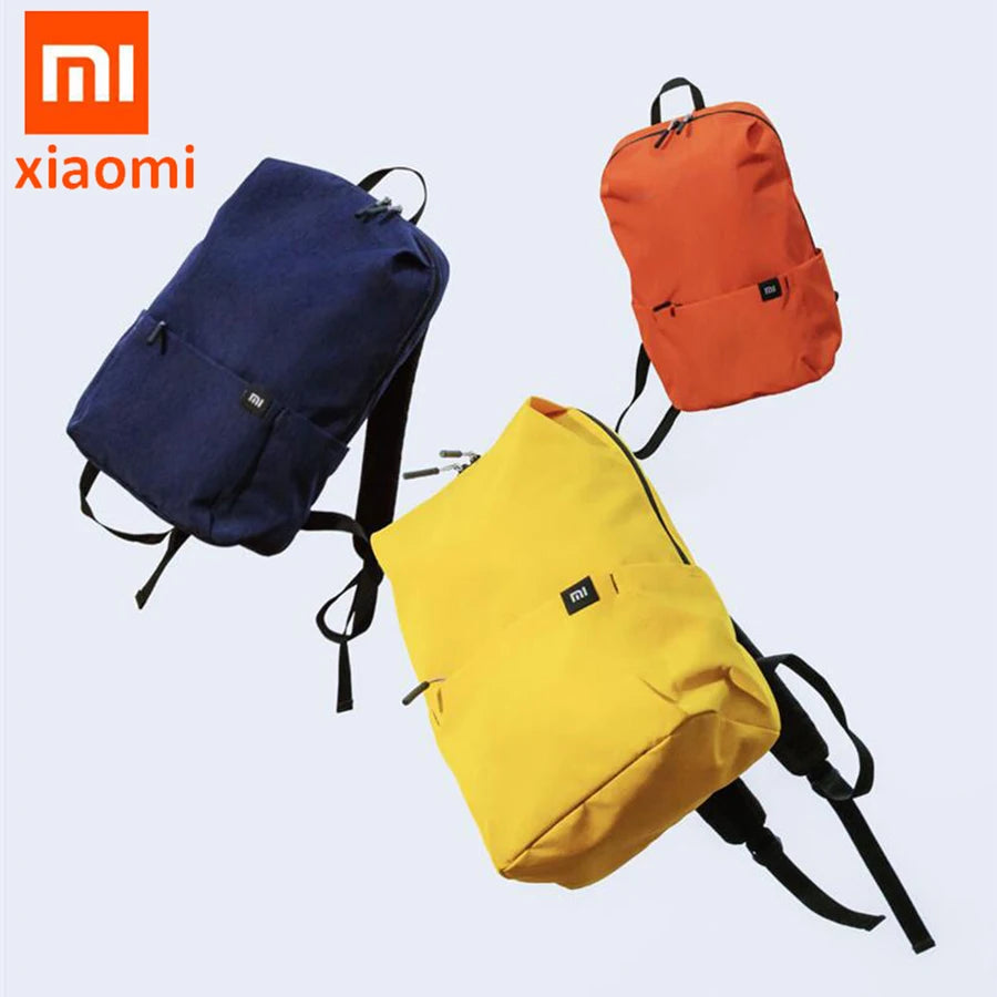 Original Xiaomi Mi Backpack 10L Waterproof Colorful Daily Leisure Urban Unisex Sports Travel Backpack For Men Women School Bag