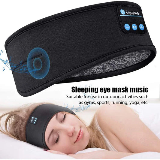 "DREAMWRAP" Bluetooth Earphones Sports Sleeping Headband Elastic Wireless Headphones Music Eye Mask Wireless Bluetooth Headset Headband