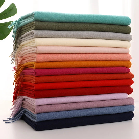 62 Color Winter Cashmere Scarves