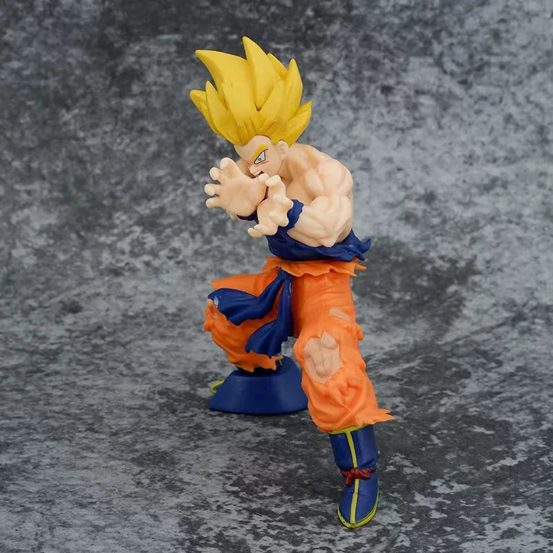 Dragon Ball Z Kamehameha Son Goku Figure Super Saiyan Kakarotto 16CM PVC Action Figures Model Dolls