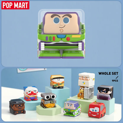 POP MART Disney/Pixar POP CUBE - 1 Series Figures Mystery Box 1PC/9PCS POPMART Blind Box Cute Figurine Toy