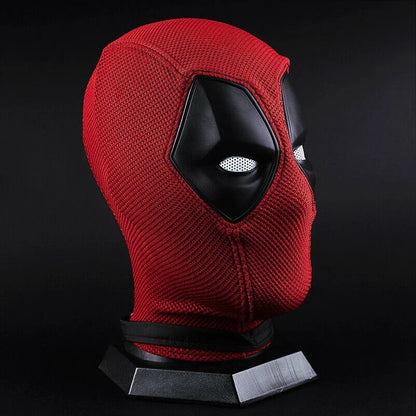 Deadpool Cosplay Mask Knitted Cotton Mesh Helmet Movie Deadpool Halloween Party Carnival Costume Props