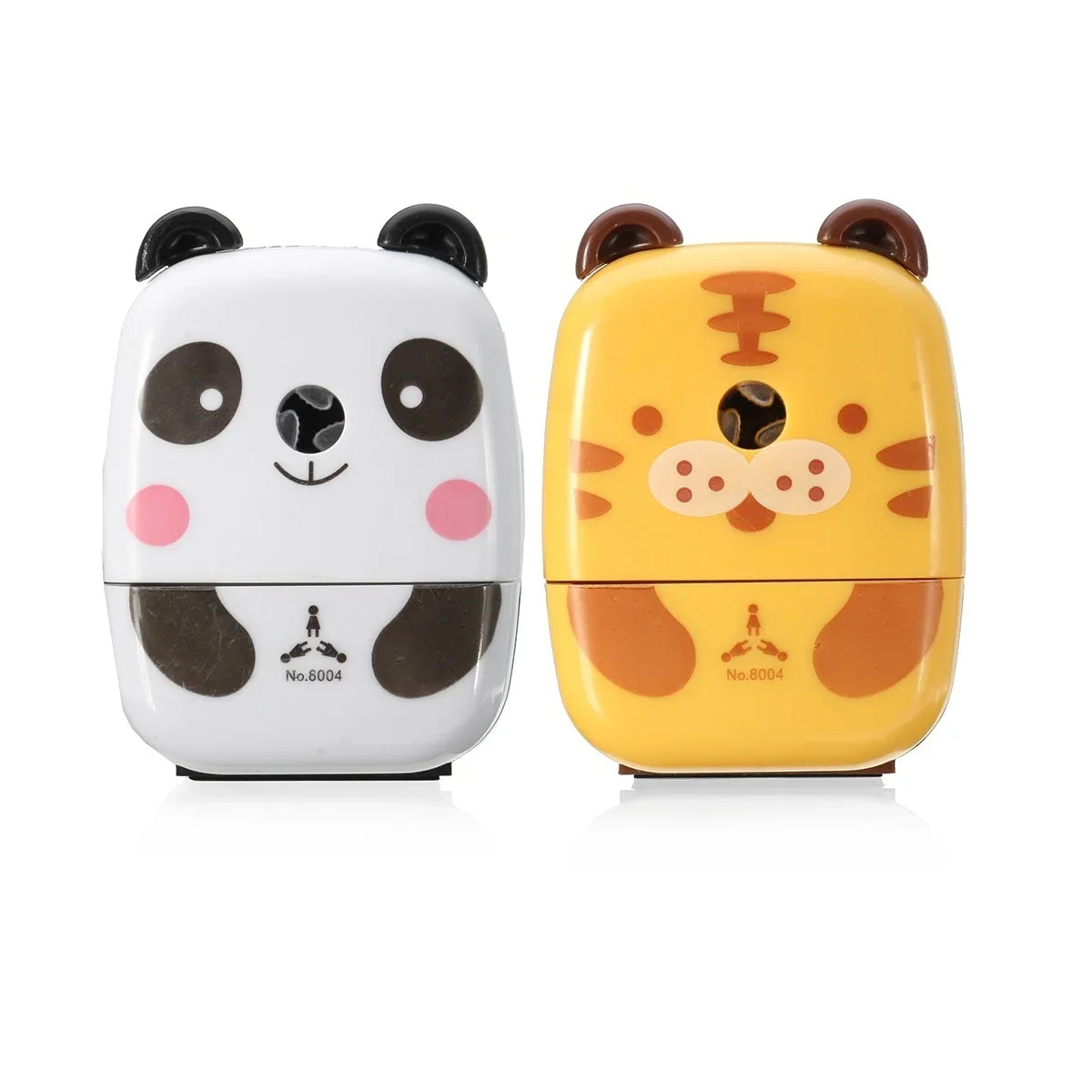 Animal Shaped Cartoon Panda Tiger Pencil Sharpener Kids School Sipplies Home Office Desktop