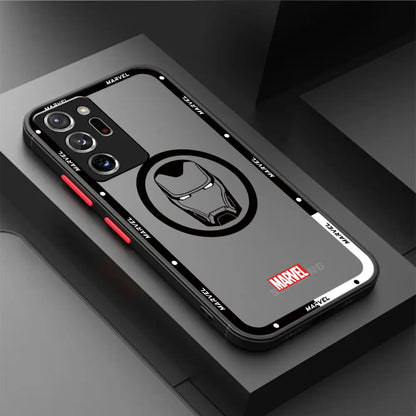 Marvel Phone Case for Samsung Galaxy S22 S24 Ultra S23 S21 Note 20 Ultra Note 10 Plus 8 9 Matte Cover Shockproof