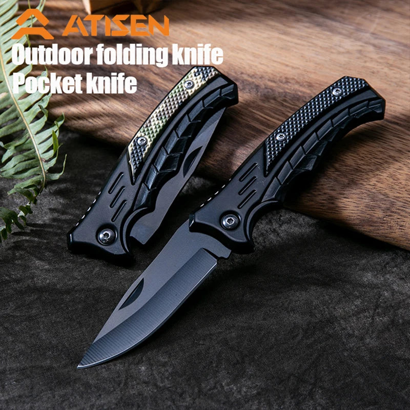 Stainless Steel Folding Knife Fillet Knife fishing boat fishing accessories with PP Handle Easy To Carry Camping Meat Cutting