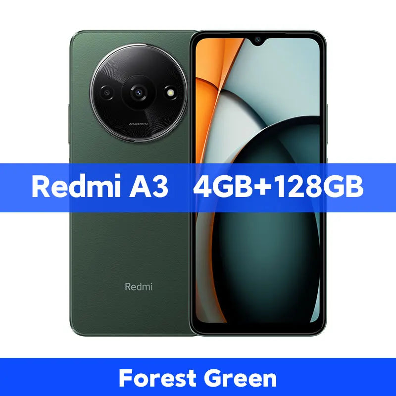 [World Premiere] Xiaomi Redmi A3 Smartphone 6.71" Dot Drop display MediaTek Helio G36 64GB / 128GB ROM 5000mAh Battery 90Hz