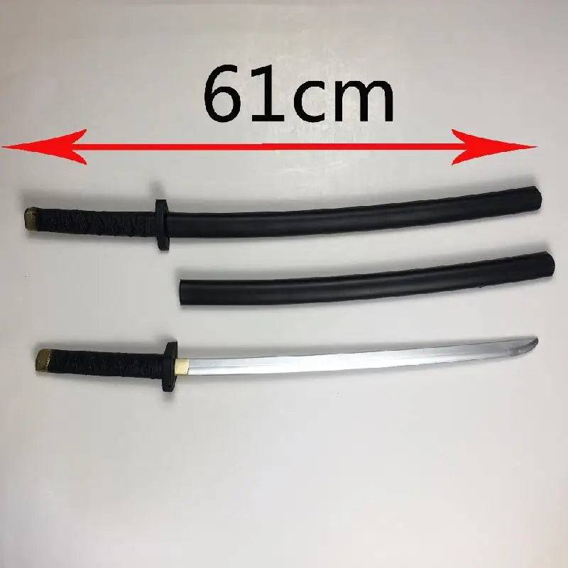 61cm Marvel Deadpool Katana Pu Anime Soul Figur Sword Samurai Knife Ninja Sword Cosplay Props Weapon For Youth Toy