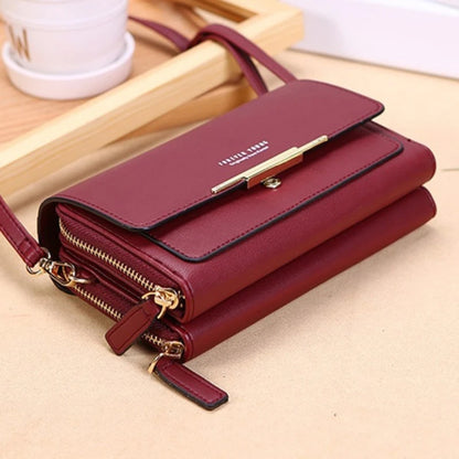 Women's Wallet Purse Korean Handbag Multi Card Large Capacity Casual Shoulder Bag Mobile Phone Packet Fashion New Style