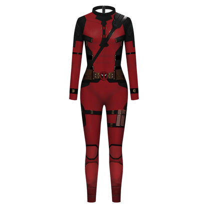 Marvel Wolverine Deadpool Cosplay Jumpsuit Wolverine Cosplay Costume Men Women Halloween Party Bodysuit