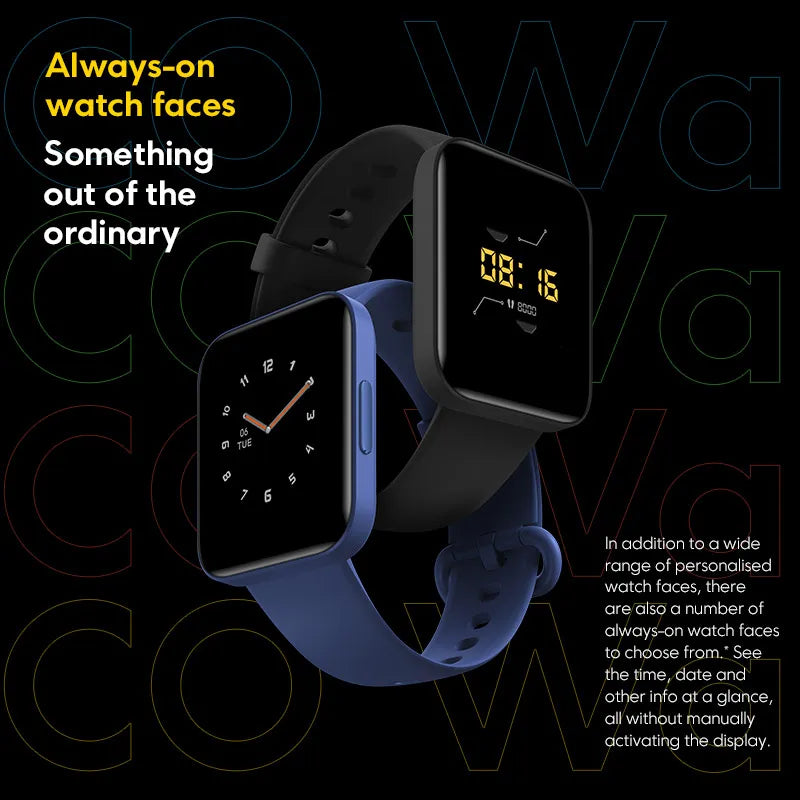 Global Version XIAOMI POCO Watch 1.6'' AMOLED Display 14 Days Battery GPS Always-on Watch Face Blood Oxygen Smartwatch