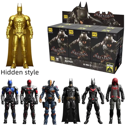 DC Original Justice League Figure Batman: Arkham Knight Action Figure Deathstroke Red Hood Model Collection