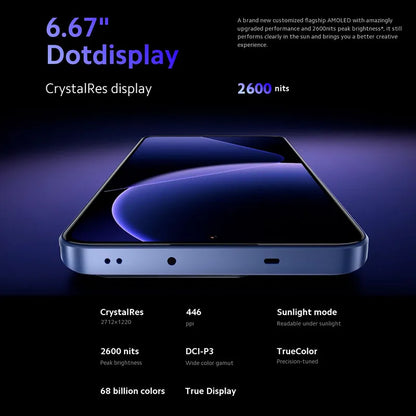 Global Version Xiaomi 13T Smartphone MTK Dimensity 8200-Ultra 50MP Camera IP68 6.67" 144Hz AMOLED Display 67W charing BT 5.4