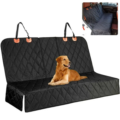 SAVVYPET Dog Car Seat Cover Waterproof Pet Car Seat Back Row Dog Pad Hammock Vehicle Rear Cover Cushion for Dogs Safety Pad