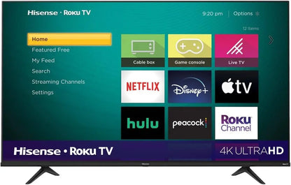 HIsense 65-Inch Class R6 Series 4K UHD Smart Roku TV with Alexa Compatibility, Dolby Vision HDR, DTS Studio Sound, Game Mode (65