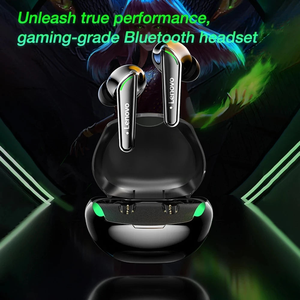 Lenovo Original XT92 TWS Earphone Bluetooth 5.1 Wireless Headphones Control Gaming Headset Stereo bass With Mic Noise Reduction