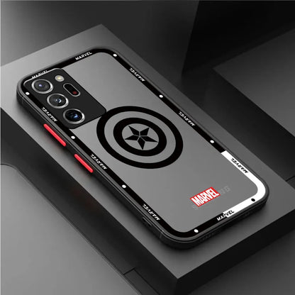 Marvel Phone Case for Samsung Galaxy S22 S24 Ultra S23 S21 Note 20 Ultra Note 10 Plus 8 9 Matte Cover Shockproof