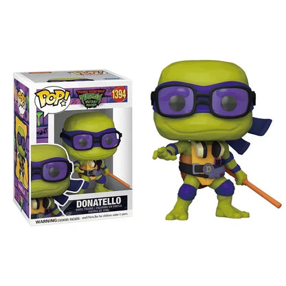 FUNKO POP Ninja Turtles Anime Figure Neca 1990 Film Version Edition Action Figurine Model