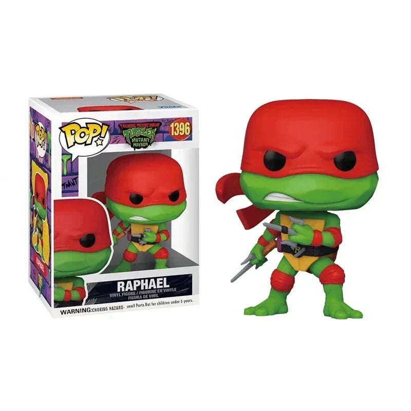 FUNKO POP Ninja Turtles Anime Figure Neca 1990 Film Version Edition Action Figurine Model