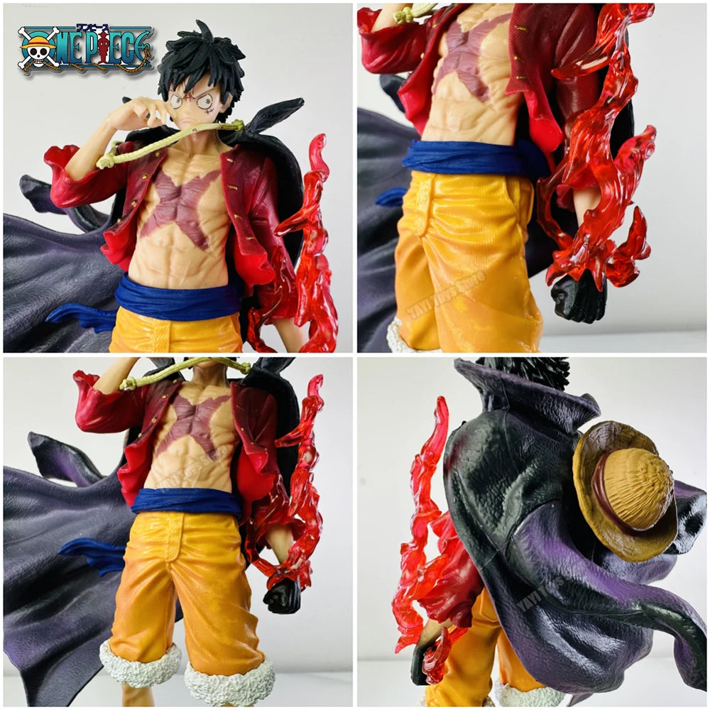 17Cm One Piece Anime Figures Monkey D Luffy Sun God Nika Action Figurine Luffy Figure PVC Model Doll Collection Toy