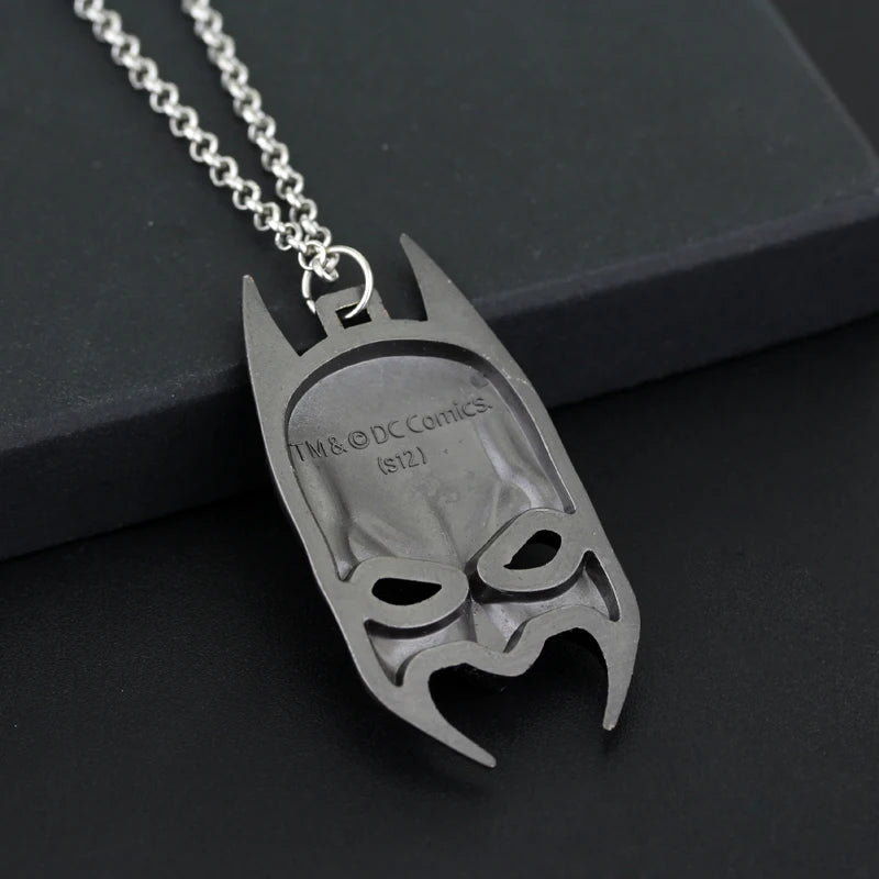 DC Batman Superman Pendants Necklace Keychain Toy Superheroes Movie Jewelry