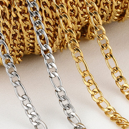 2 Meters Stainless Steel Chains for Jewelry Making