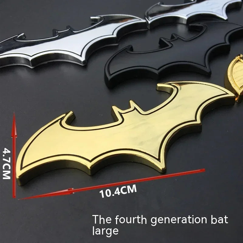 DC Comics Batman Car Accessories Sticker Styling Metal 3D Multicolor Auto Car Trunk Emblem Badge Decal Sticker