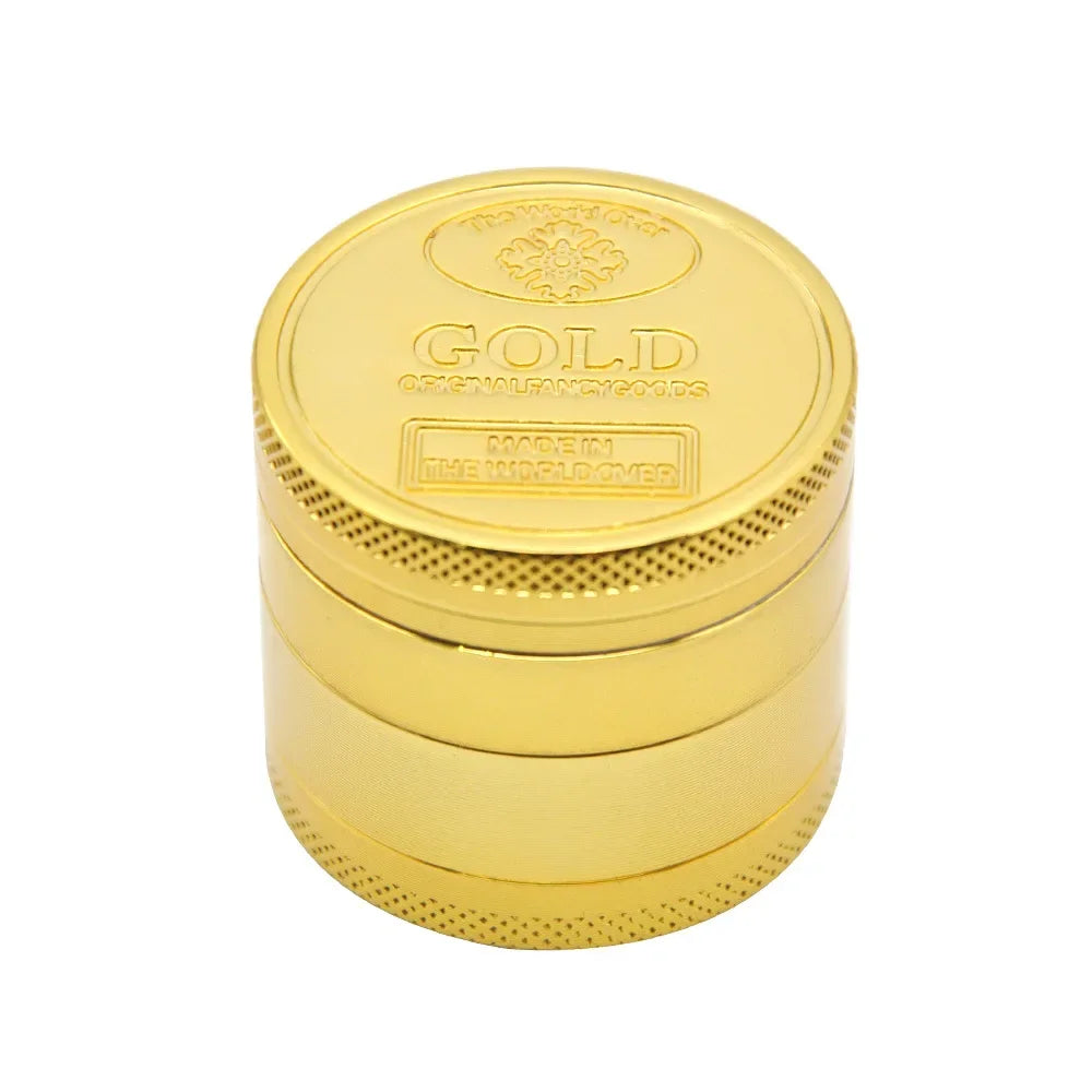 40mm 4-Layer Zinc Alloy Herbal Herb Tobacco Grinders for Smoking ,Metal Tobacco Cutting Pipe Accessories Tobacco Pipes Herb Mills