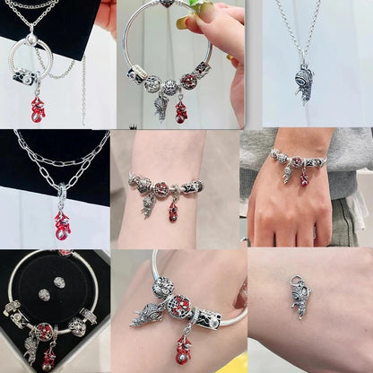 Star Wars Disney Stitch Rescuer Star Charms Wars Beads For Original Pandora 925 sterling silver Bracelet Necklace For Women Jewelry