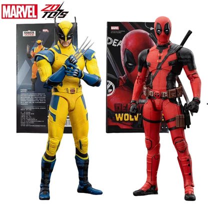 Marvel Deadpool & Wolverine Action figures Deadpool Boxed Wolverine  Collection Adult Action Figures Kids Toys