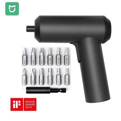 Mijia Electric Screwdriver 3.6V 5N.M Torque Electric Screwdriver Household With 12Pcs S2 Screw Bits Xiaomi Mi Home Drill Tools