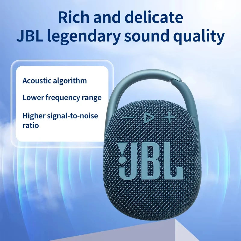 Original JBL Clip 4 Wireless Bluetooth Portable Speaker subwoofer Outdoor Speaker mini speaker IP67 dustproof and waterproof