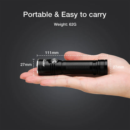 Astrolux EP03 LH351B LED Waterproof Flashlight 2050LM 217M USB-C Fast Charging 18650 Battery IP67 Waterproof Mini EDC Torch Camping Lantern