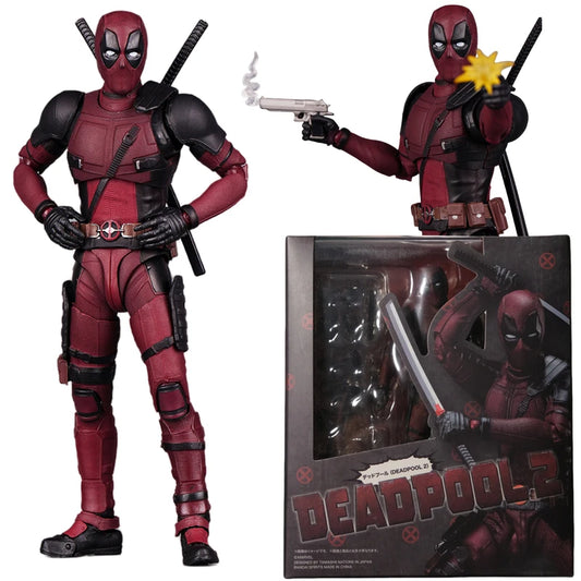 Deadpool Bandai Action Figure Joint Movable New Mutants Wilson Comics Wade SHF Model Movie Toys