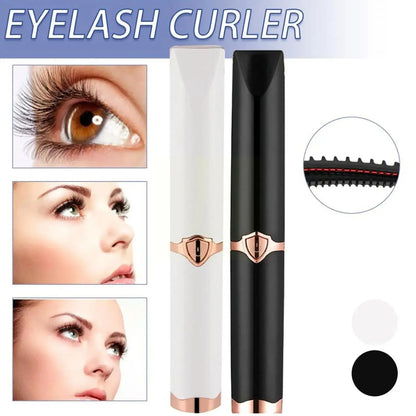 Eyelash Curler Rechargeable & Heated Portable, Natural Long Lasting Curling, For Women