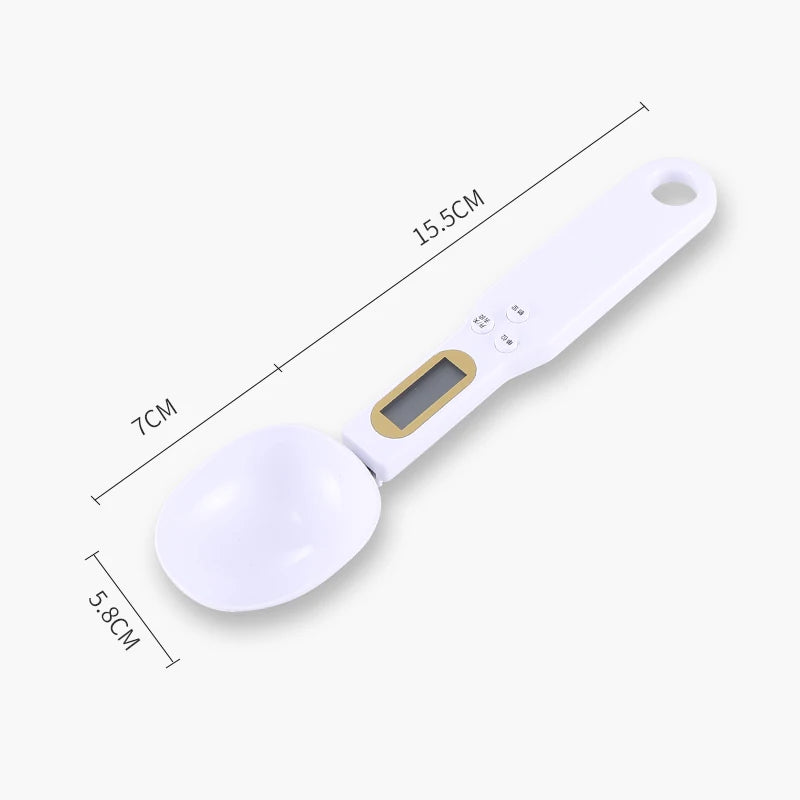 Electronic Kitchen Scale 500g 0.1g LCD Digital Measuring Food Flour Digital Spoon Scale Mini Kitchen Tool for Milk Coffee Scale