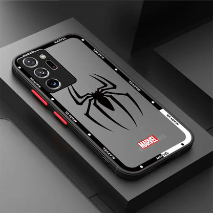 Marvel Phone Case for Samsung Galaxy S22 S24 Ultra S23 S21 Note 20 Ultra Note 10 Plus 8 9 Matte Cover Shockproof