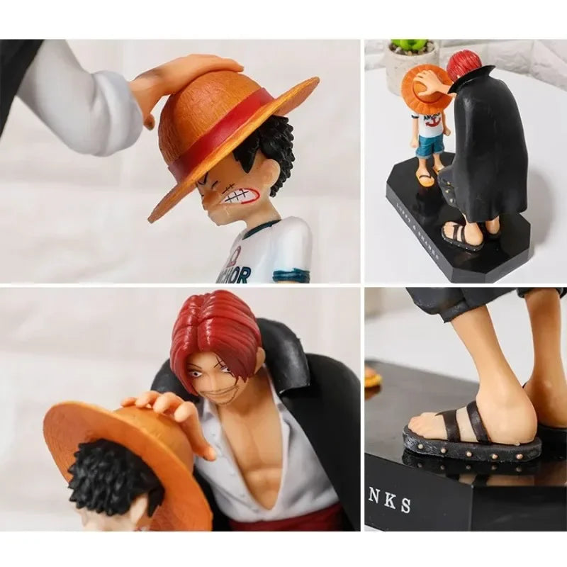 18cm One Piece Luffy Action Figures Model Toys Pvc Monkey D. Luffy Figures  One Piece Anime Statue Model Ornamen Birthday Gifts